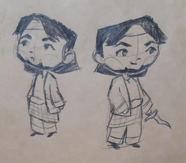 sultan character design