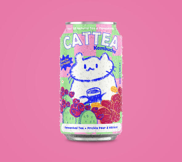 canned drink mockup design