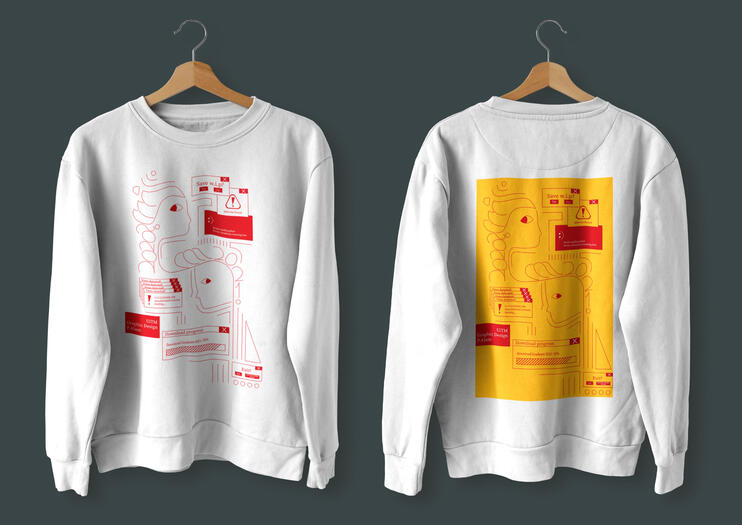 art show shirt mockup